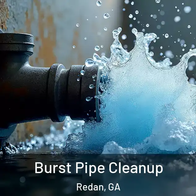  Burst Pipe Cleanup Redan, GA