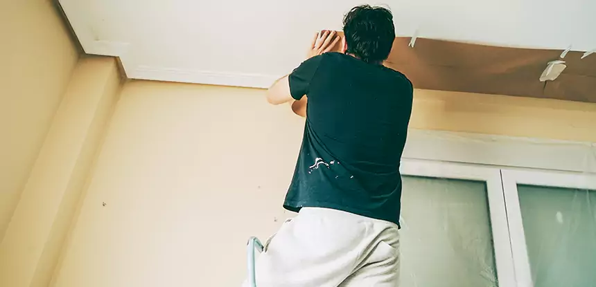 Ceiling Water Damage Repair in Redan