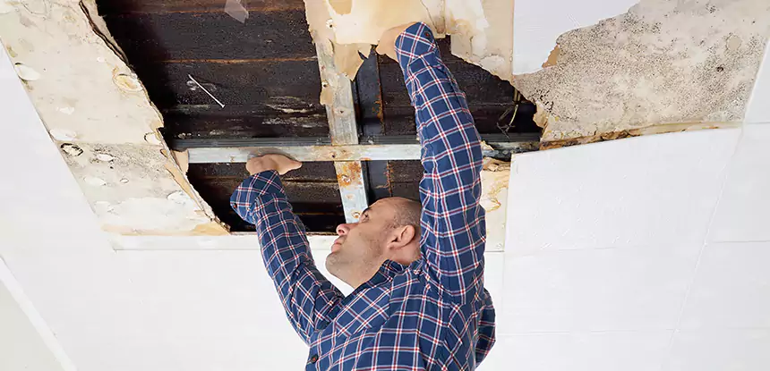 Attic Wood Rot Repair in Redan