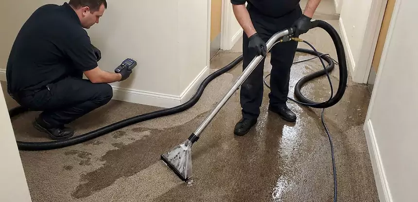 Basement Flooded Carpet Soaked Recovery in Redan