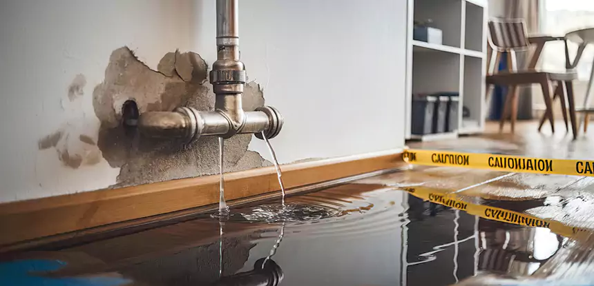 Burst Pipe Cleanup in Redan