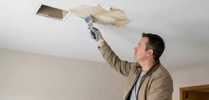 Dry Ceiling After Water Leak in Redan