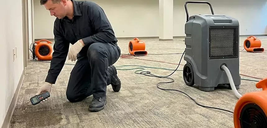 Drying Carpet Padding After Flood in Redan