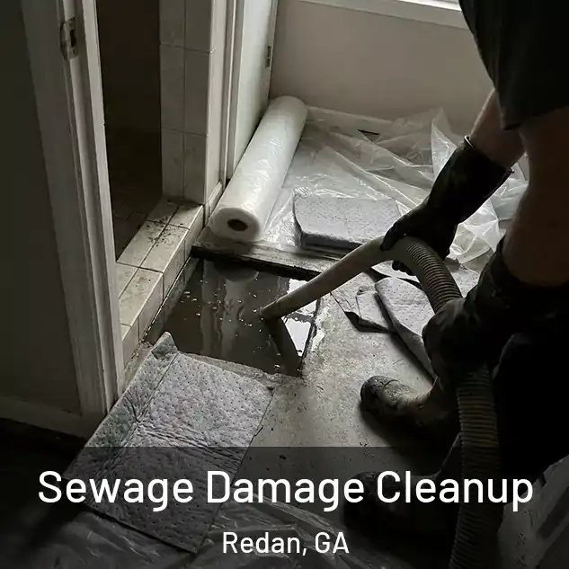  Sewage Damage Cleanup Redan, GA